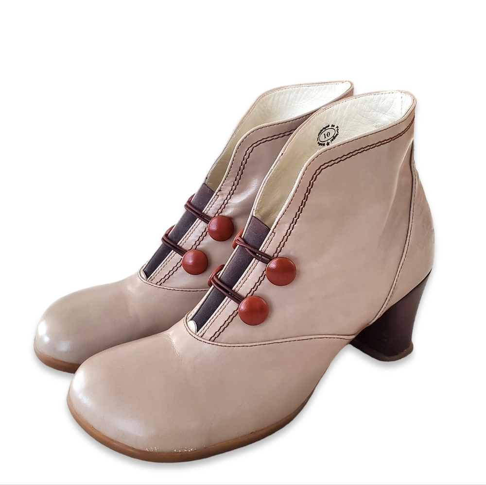 John Fluevog Operetta Guilia Ankle Boots